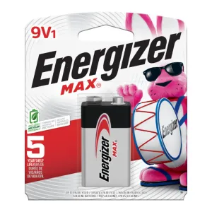9V Alkaline Battery (1 Pack)