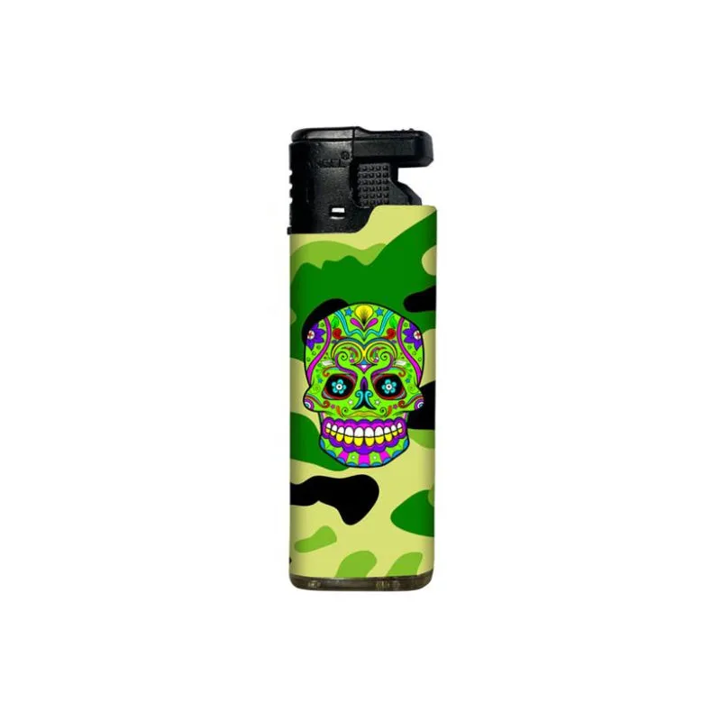 Atomic - Camo Skull - Jet Flame Lighters