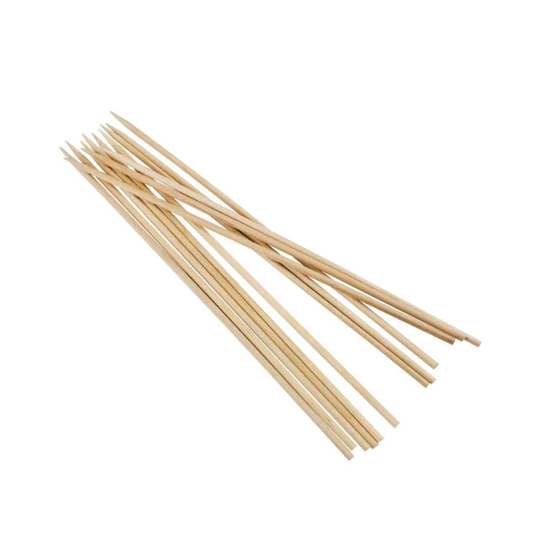 CD907 Fiesta Green Biodegradable Wooden Skewers (Pack of 200)