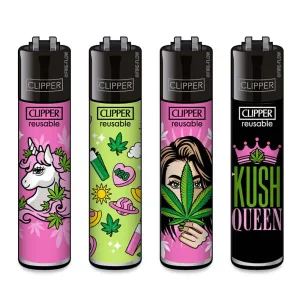 Clipper Lighter - 420 Girly
