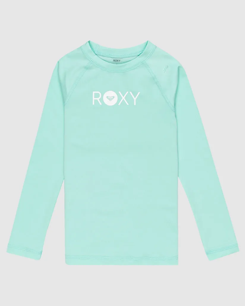 Girls 2-7 Essential Long Sleeve Rash Vest