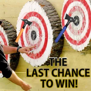 Nedfoss Flash Throwing Axes,Full Tang Throwing Axes Set,  Pack of 3 with Nylon Sheath, Recreation and Competition