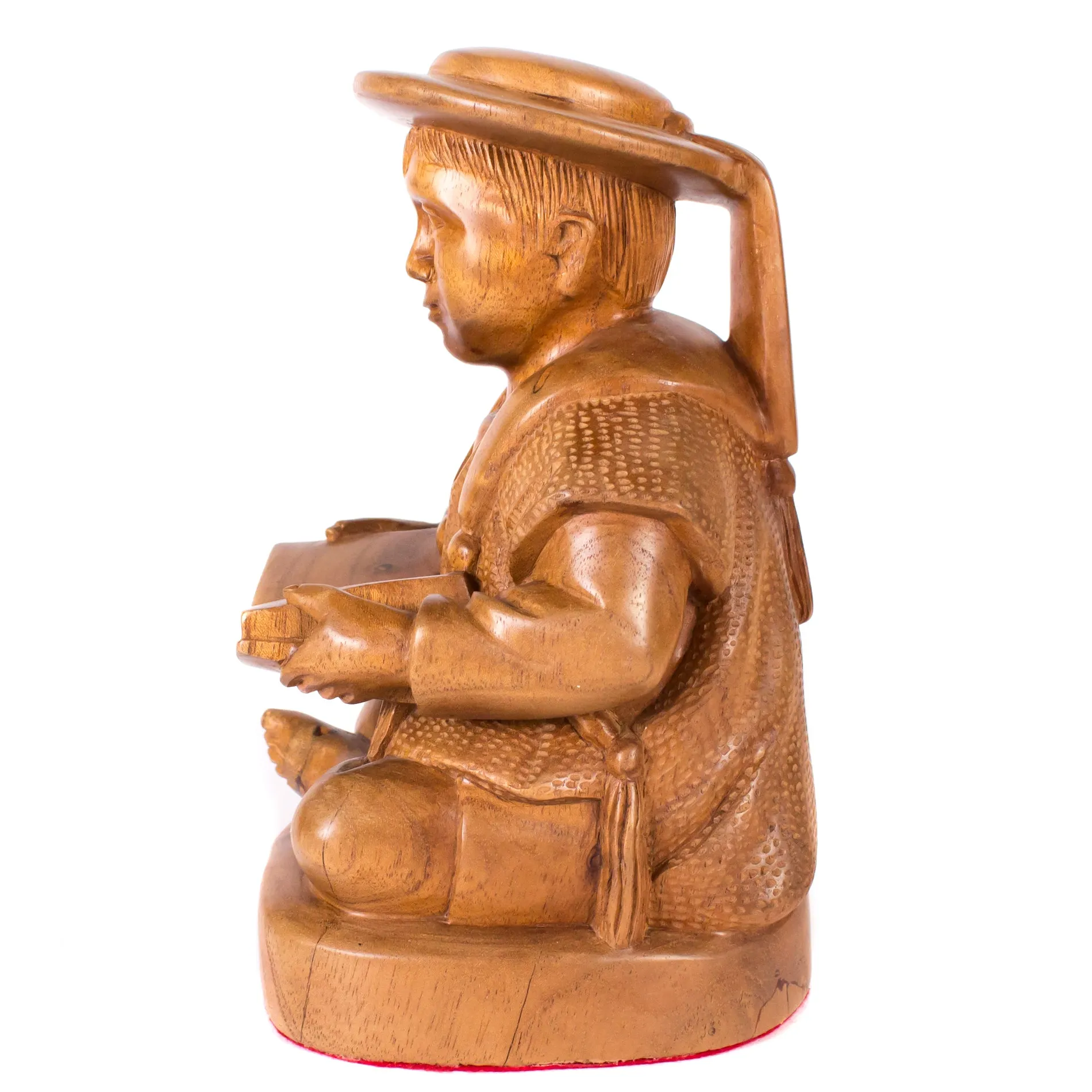 Reading Zinacanteca Child, Parota Wood