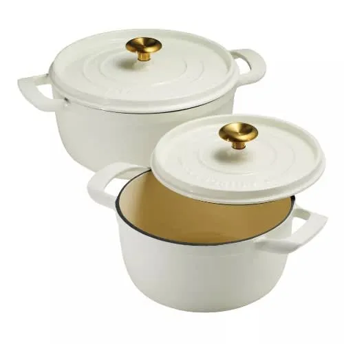 Tramontina 4qt & 6t Enameled Cast Iron Dutch Oven - 2-pack